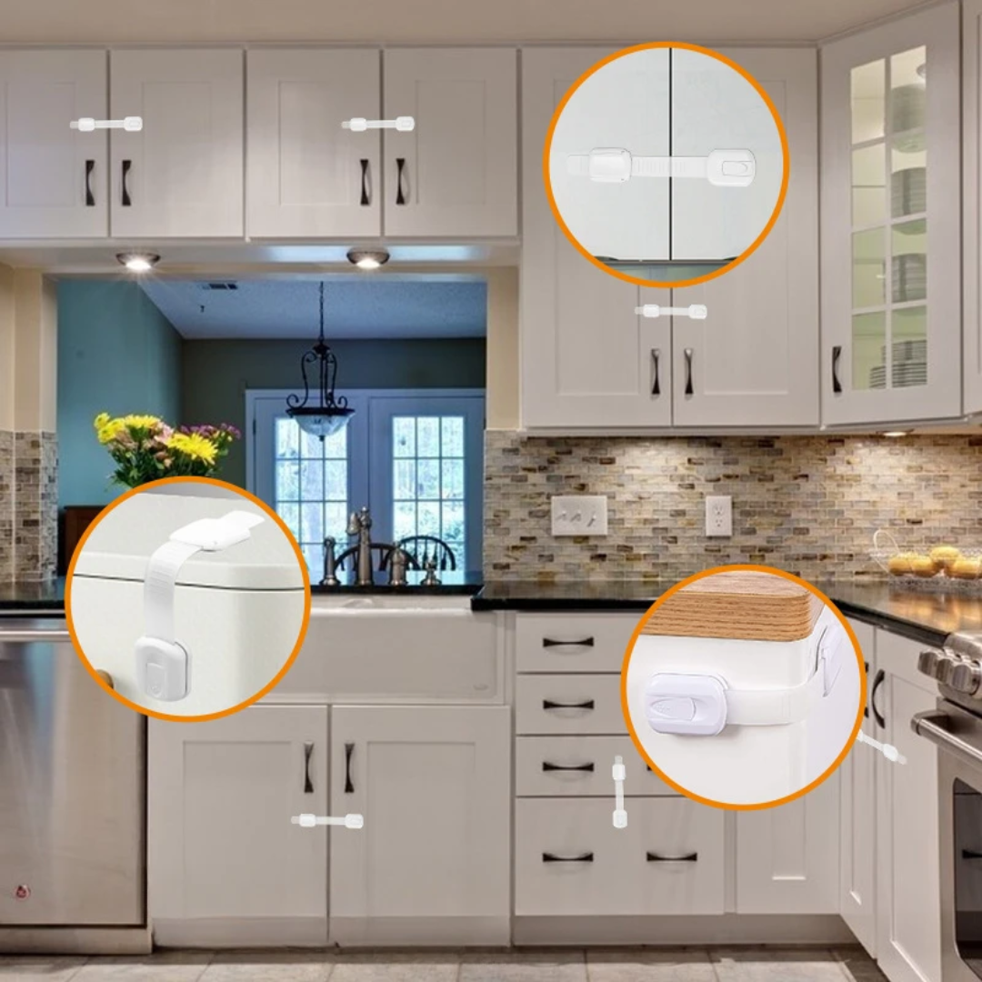 Bloque-porte de sécurité pour protection bébé