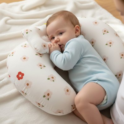 "Confort et soutien : Coussin de grossesse"