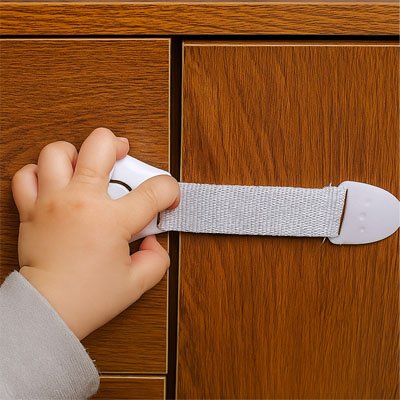 Bloque porte bébé anti-pincement sécurité protection doigts enfant