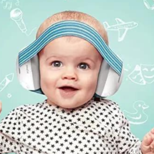 Casque anti-bruit ajustable pour petit garçon"