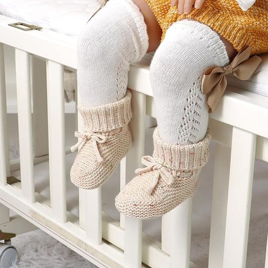 Chaussons bébé parfaits pour premiers pas sécurisés