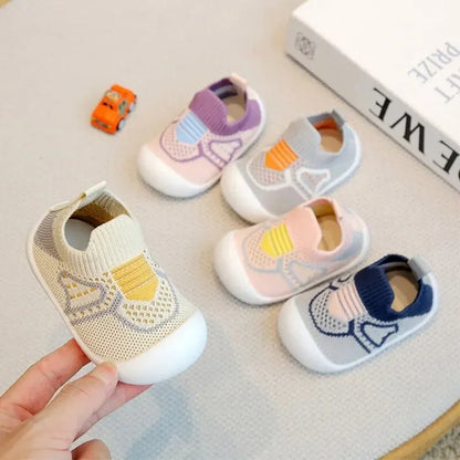 Chaussons bébé ultra-confortables pour apprentissage marche
