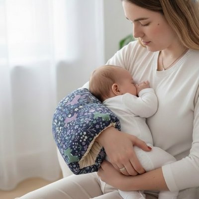  Coussin d'allaitement ergonomique pour bébé et maman - confort optimal
