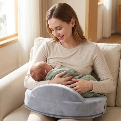 Coussin d'allaitement pour soulager les douleurs dorsales pendant l'allaitement
