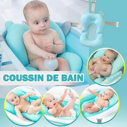 Coussin de bain confortable et sécuritaire pour bébé