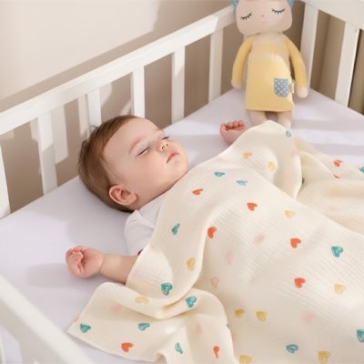 Couverture bébé douce et chaude pour mère et enfant"