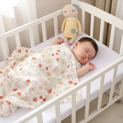 Couverture bébé pour literie et serviette de bain"