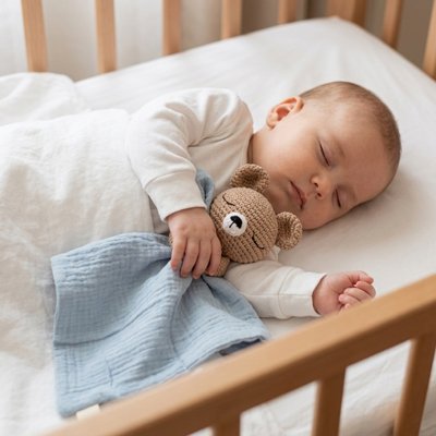  Doudou bébé – jouet d'éveil doux et sécurisé