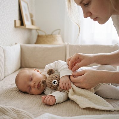 Doudou bébé ultra-doux – cadeau naissance idéal