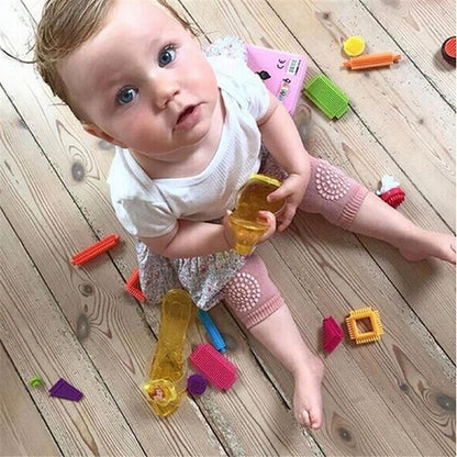 Genouillères de protection pour bébé qui rampe"