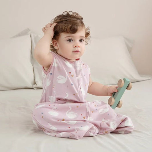 "Gigoteuse confort douillet bleu pour bébé