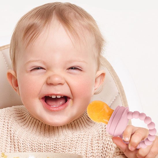 Grignoteuse alimentaire pour diversification alimentaire bébé