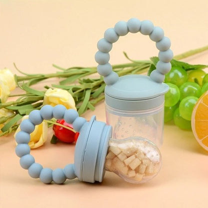 Grignoteuse bébé avec poignée ergonomique antidérapante