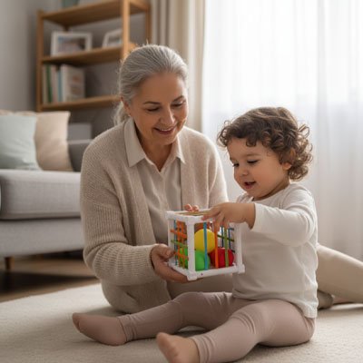 Jouet développement sensoriel bébé - jeu éducatif