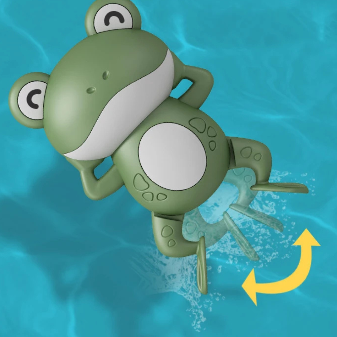 Jouet de bain grenouille verte arrosoir ludique heure du bain