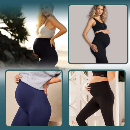 Legging grossesse sport sans couture, doux pour la peau"