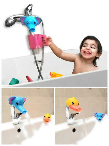 Rallonge robinet forme éléphant amusante pour enfants"