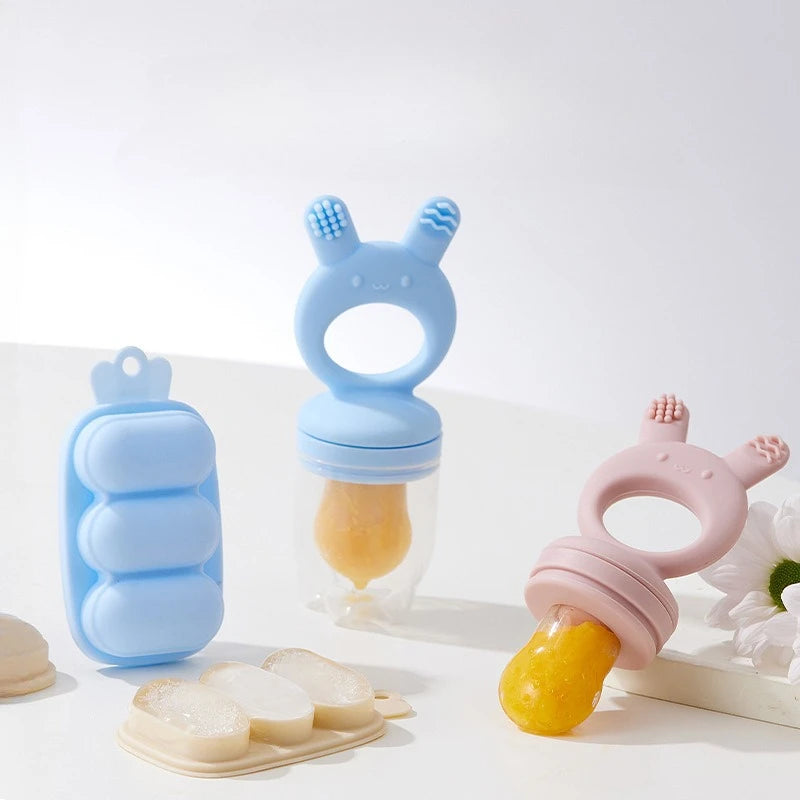 Grignoteuse bebe - Moule à sucettes glacées