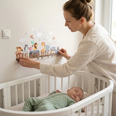 Stickers muraux design tendance pour chambre d’enfant"
