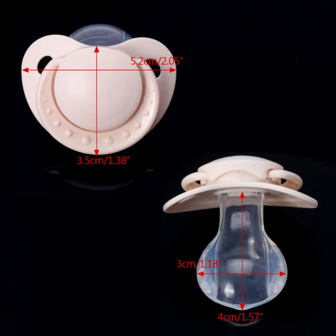 Tétine bébé en silicone médical apaisante et sécurisée