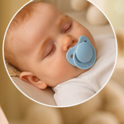 Tétine ergonomique en silicone pour confort de bébé