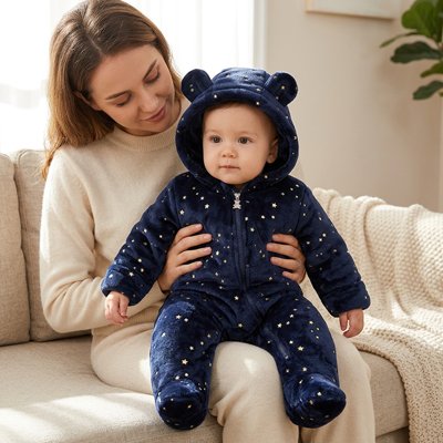 Tissu doux et respirant combinaison bébé – confort optimal pour peau sensible