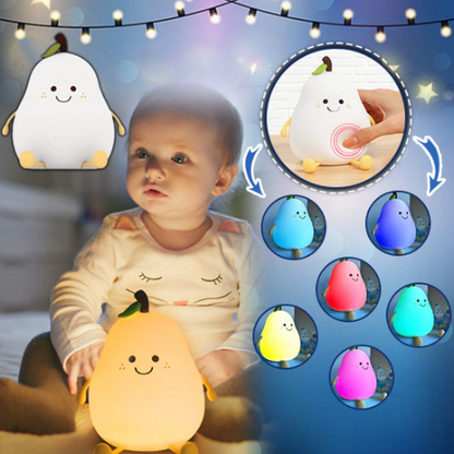 Veilleuse bébé rechargeable LED douce lumière apaisante chambre nuit