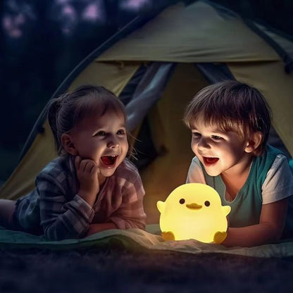 Veilleuse canard avec capteur tactile rechargeable USB"