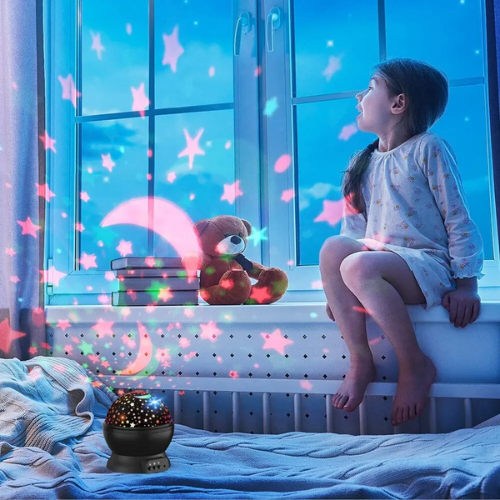 Veilleuse projecteur ciel étoilé