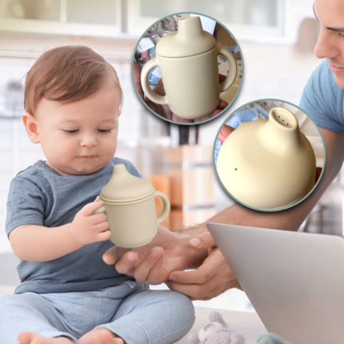 Verre bebe couleur beige