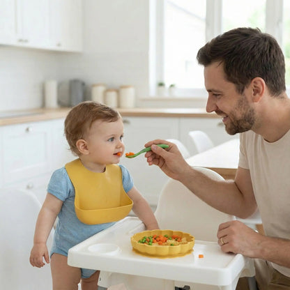 assiette-bebe-ventouse-jaune