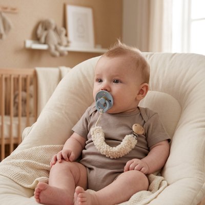 : attache tétine bébé securyclip