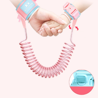    bracelet-anti-perte-bebe-rose