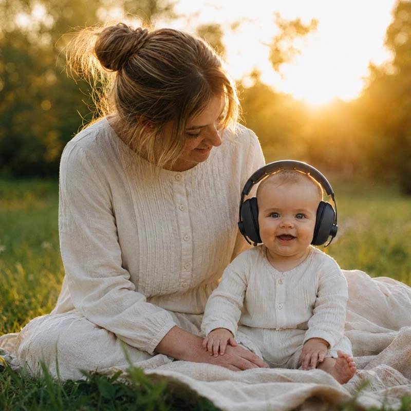 Casque anti bruit bébé