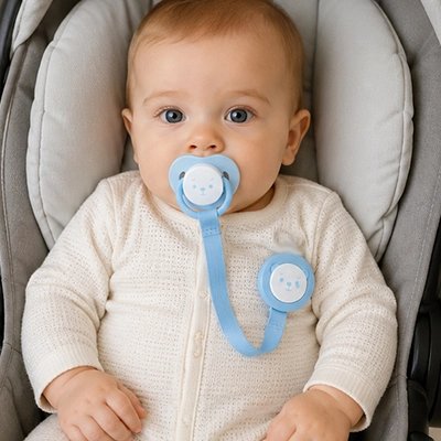  clip attache tétine bébé stylée