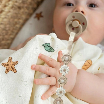 clip attache tétine lanière bébé