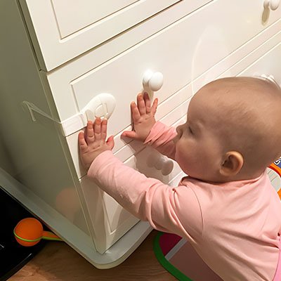 Bloque Porte Bébé Anti-Pincement | SecurBaby (5 PCS )