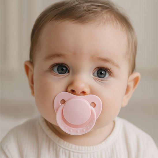 tetine-bebe-silicone-medical-couleur-rose