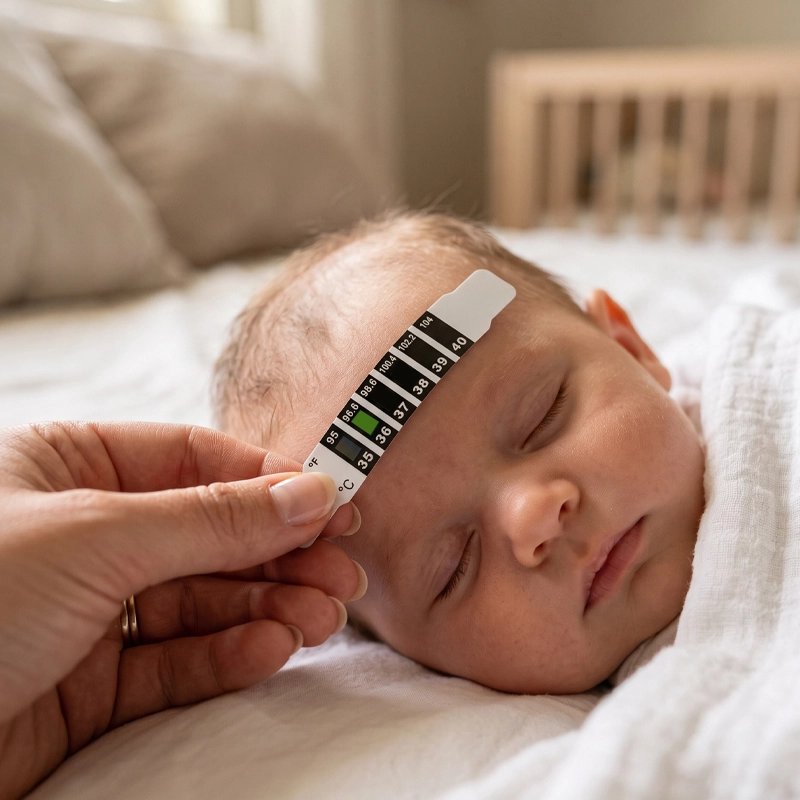thermomètre frontal infrarouge bébé